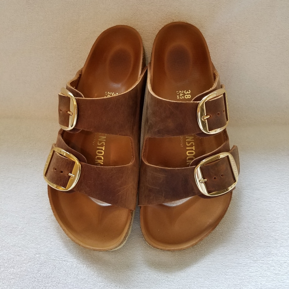 Birkenstock Arizona Big Buckle Sandals  - Size 38